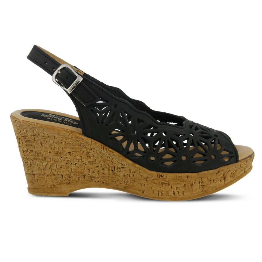 Wedge Sandals * | Women'S Spring Step Abigail Wedge Sandals