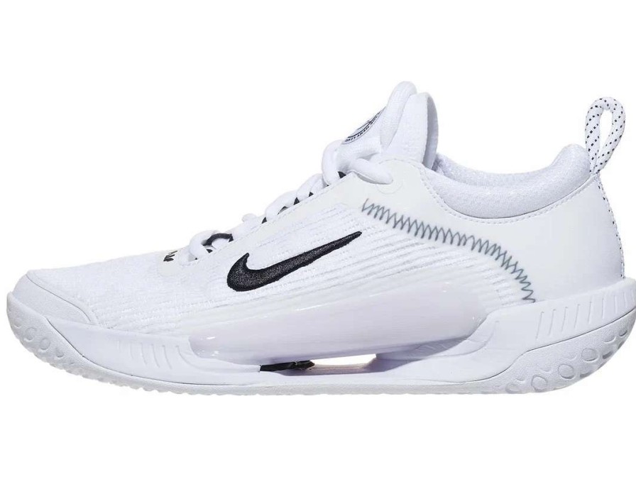 Footwear * | Masters Racket Nikecourt Zoom Nxt White/Black Men'S Tennis Shoes New Arrival