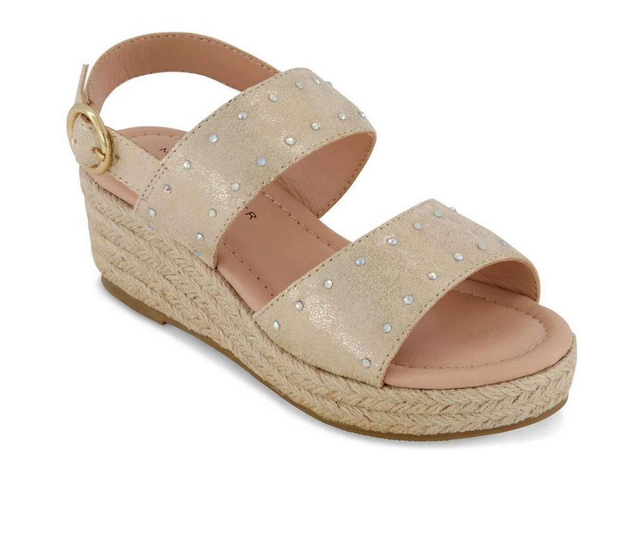 Dress Sandals * | Girls' Marc Fisher Children'S Little Kid & Big Kid Loren Debby Wedge Sandals