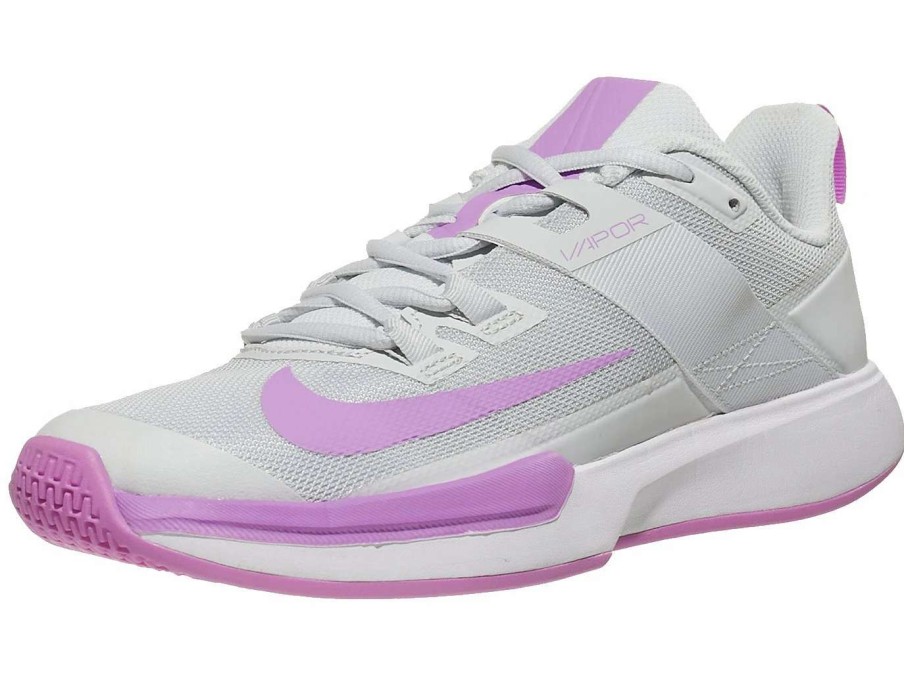 Footwear * | Masters Racket Nike Vapor Lite Photon Dust/Fuchsia Women'S Shoe