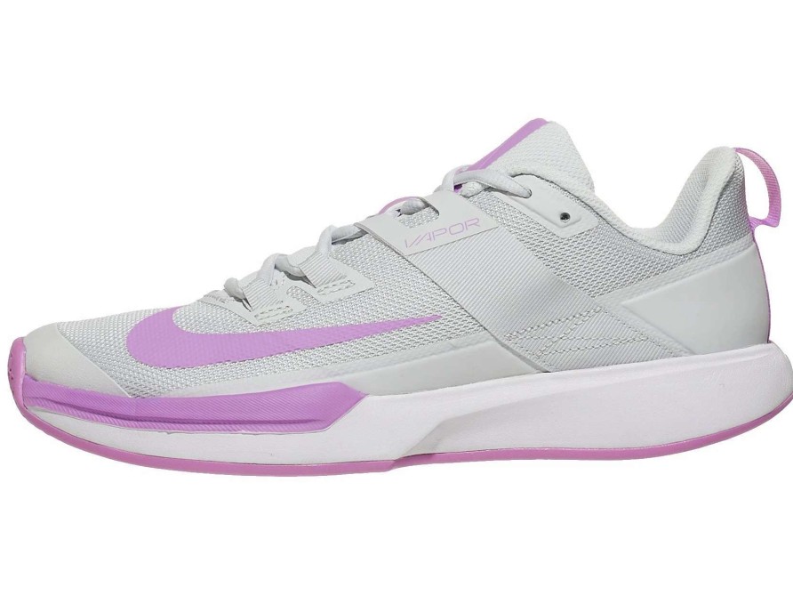 Footwear * | Masters Racket Nike Vapor Lite Photon Dust/Fuchsia Women'S Shoe