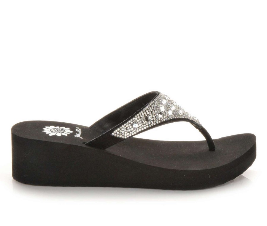 Wedge Sandals * | Women'S Yellow Box Birder Wedge Flip-Flops