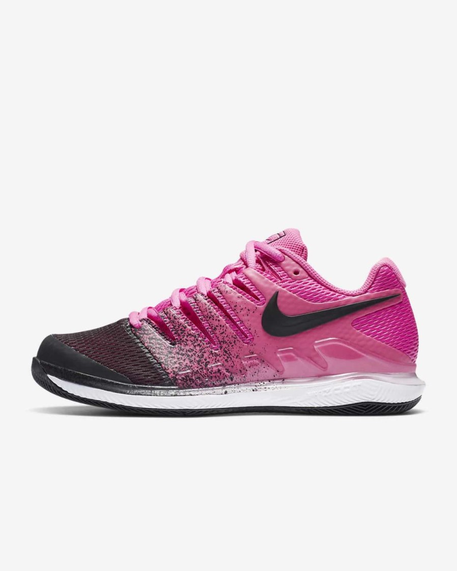 Footwear * | Masters Racket Nike Court Air Zoom Vapor X Women'S Shoes (Laser Fuchsia/White/Black)