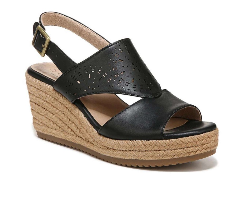 Wedge Sandals * | Women'S Soul Naturalizer Ocean Espadrille Wedge Sandals