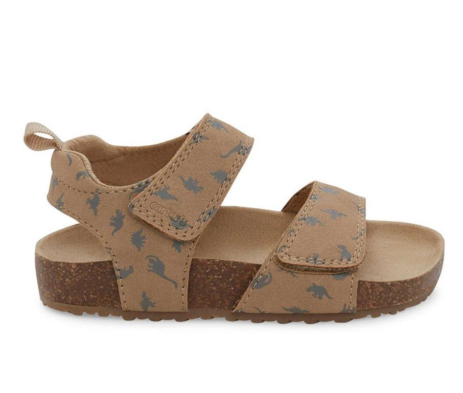 Outdoor And Hiking Sandals * | Boys' Carters Toddler & Little Kid Indy Footbed Sandals