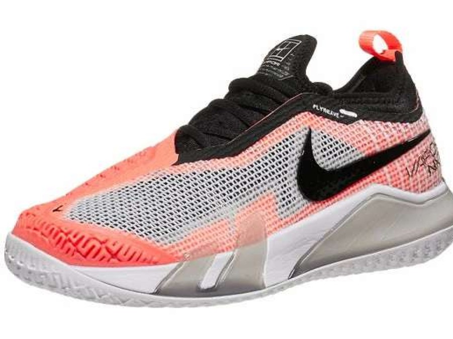 Footwear * | Masters Racket Nike React Vapor Nxt White/Black/Mango Women'S Tennis Shoes New Arrival