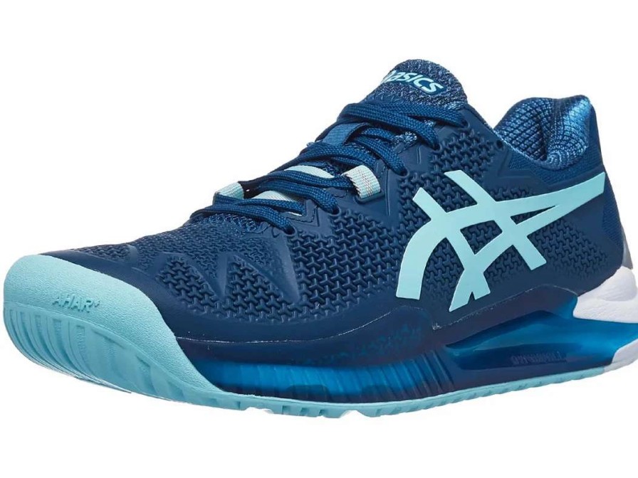 Footwear * | Masters Racket Asics Gel Resolution 8 Indigo/Blue Women'S Tennis Shoes New Arrival