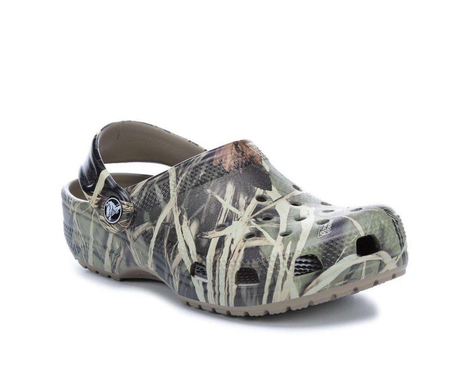 Outdoor And Hiking Sandals * | Kids' Crocs Toddler Classic Realtree 2 Clogs