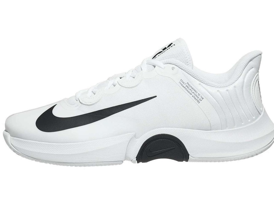 Footwear * | Masters Racket Nike Air Zoom Gp Turbo White/Black Men'S Shoe New Arrival