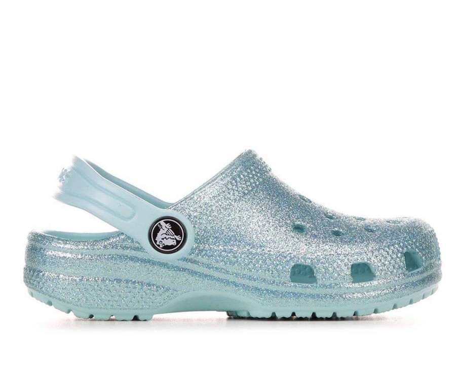 Outdoor And Hiking Sandals * | Girls' Crocs Little Kid & Big Kid Classic Glitter 2 Clogs