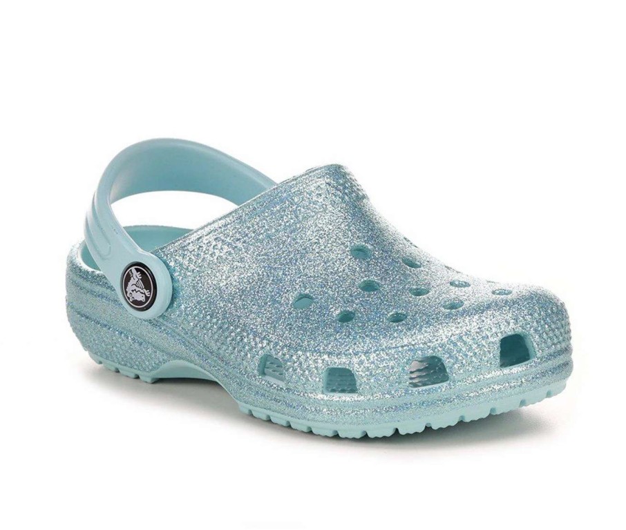 Outdoor And Hiking Sandals * | Girls' Crocs Little Kid & Big Kid Classic Glitter 2 Clogs