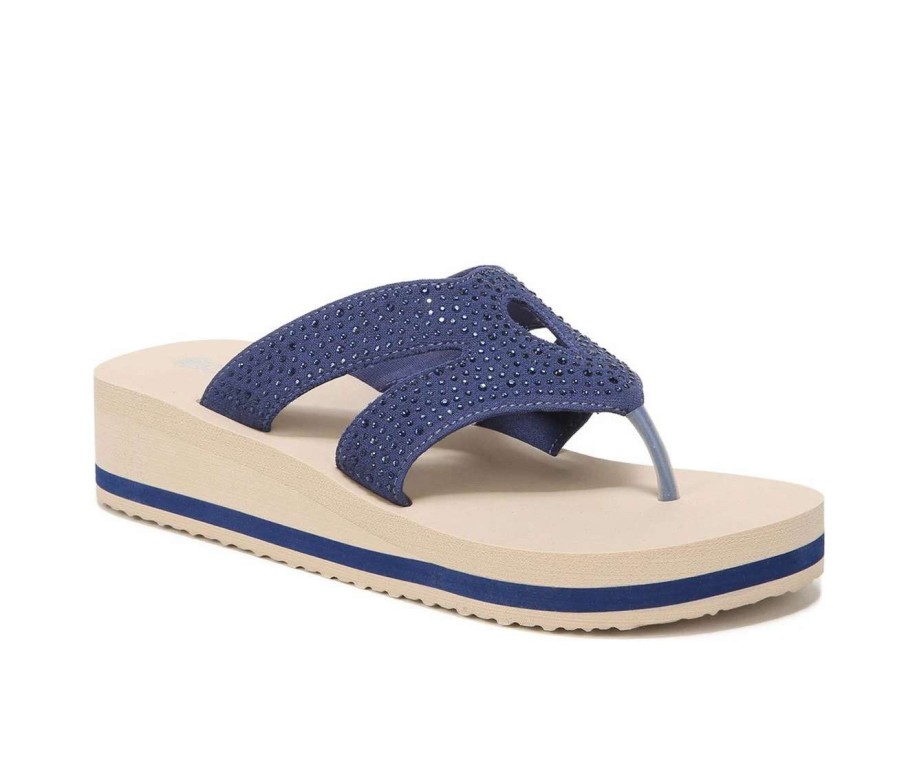 Wedge Sandals * | Women'S Bzees Rio Flip-Flops