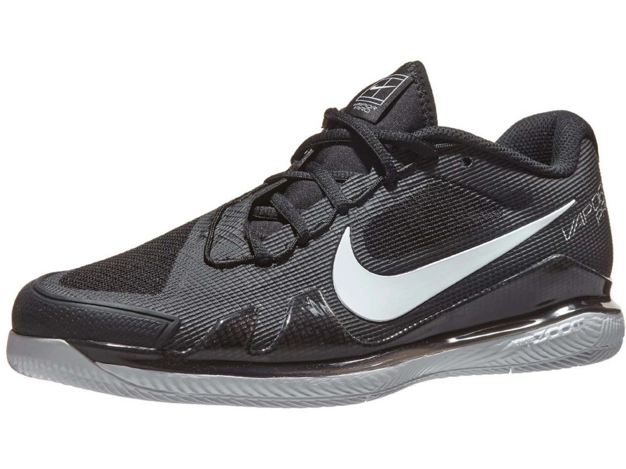 Footwear * | Masters Racket Nike Air Zoom Vapor Pro Black/White Men'S Shoe New Arrival