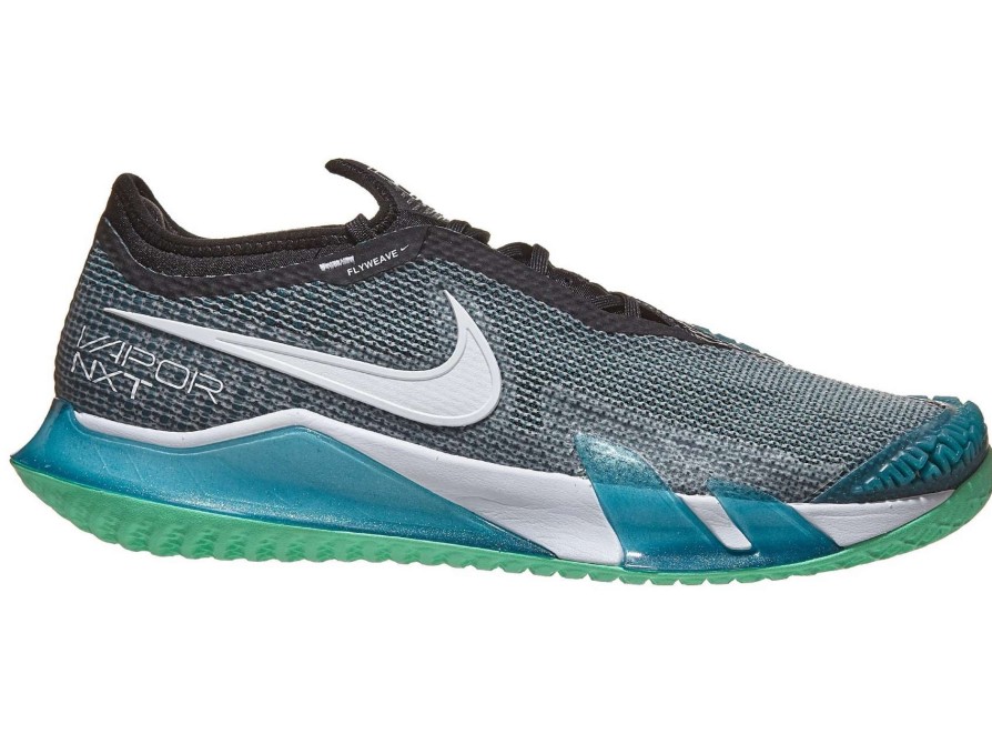 Footwear * | Masters Racket Nike React Vapor Nxt Dark Teal/White Men'S Shoe New Arrival