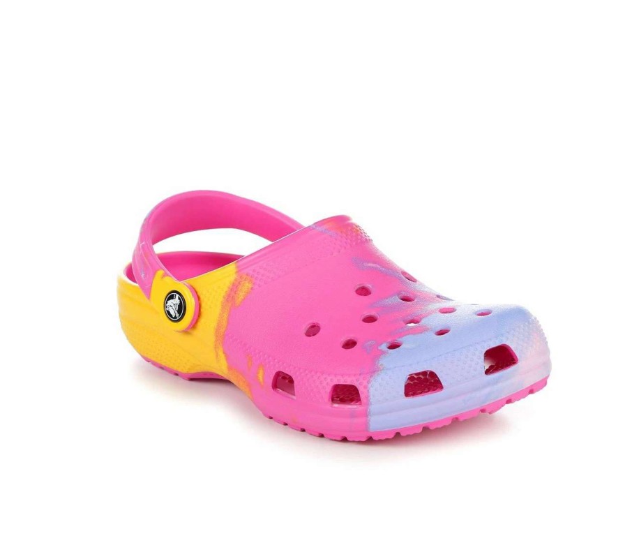 Outdoor And Hiking Sandals * | Kids' Crocs Toddler Classic Ombre 2 Clogs