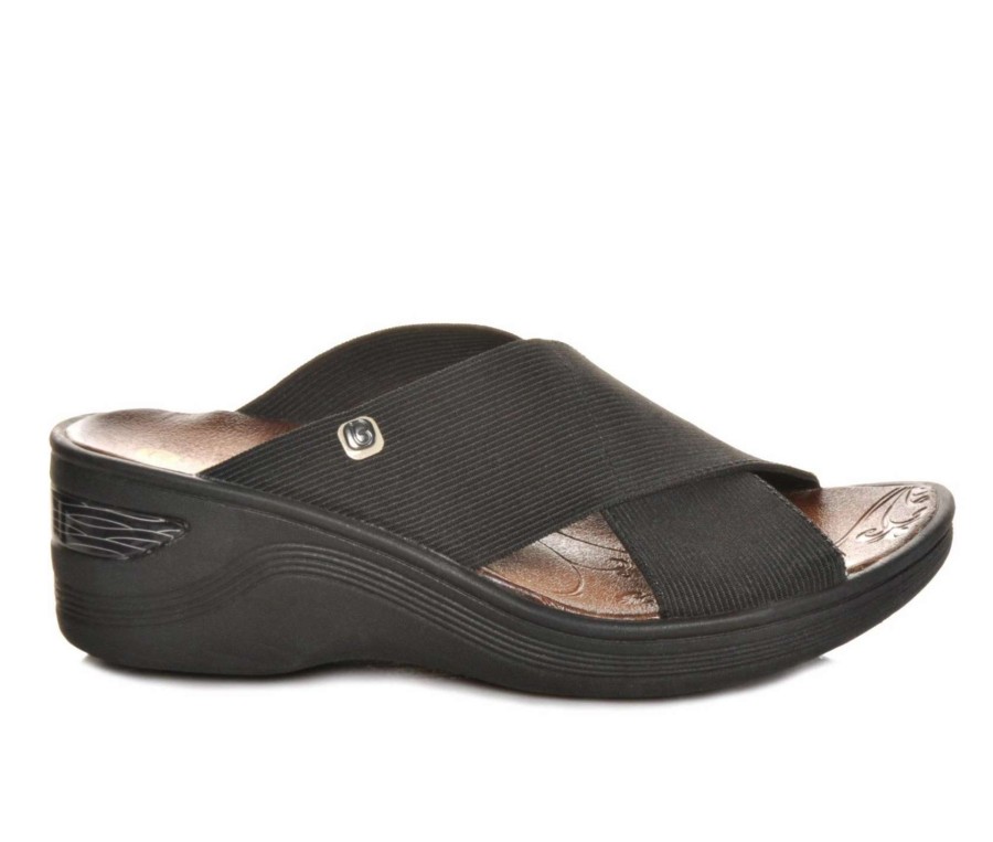 Wedge Sandals * | Women'S Bzees Desire Wedge Sandals