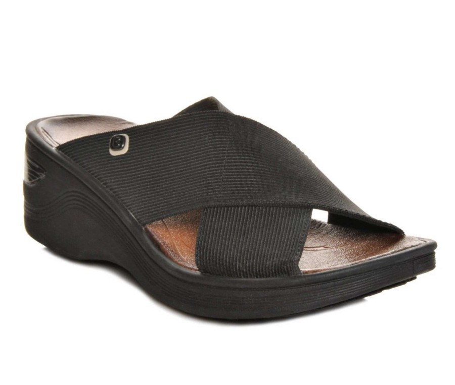 Wedge Sandals * | Women'S Bzees Desire Wedge Sandals