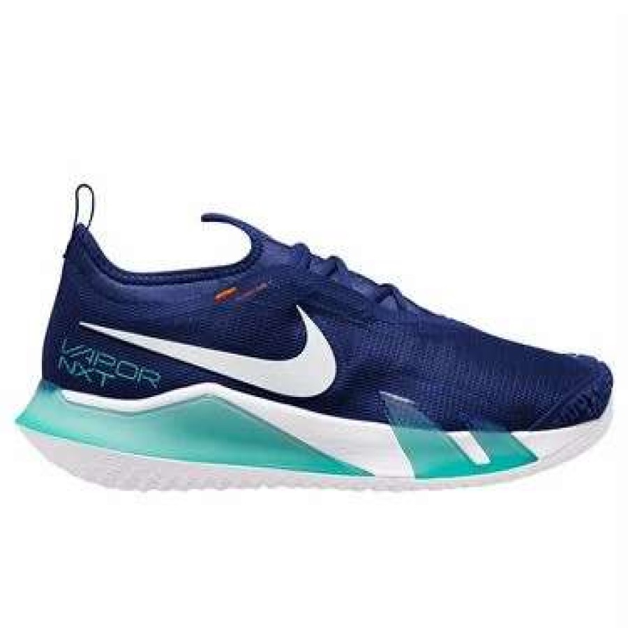 Footwear * | Masters Racket Nike React Vapor Nxt Blue/White Men'S Tennis Shoes 2022 New Arrival