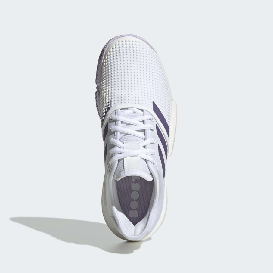 Footwear * | Masters Racket Adidas Solecourt Women'S Tennis Shoes (Legacy Purple)