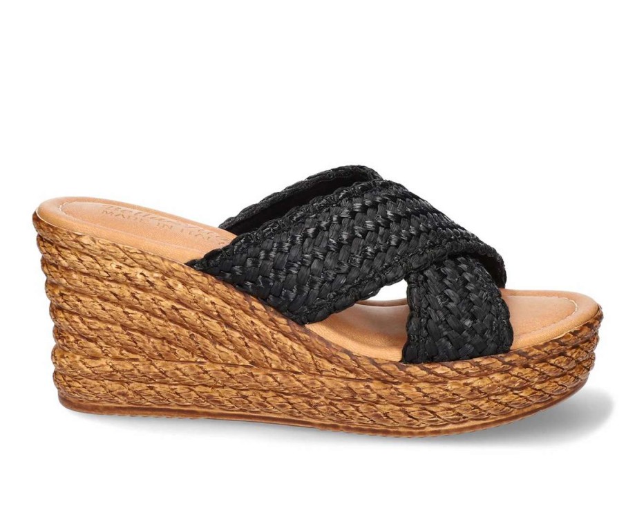 Wedge Sandals * | Women'S Bella Vita Italy Geo-Italy Espadrille Wedge Sandals