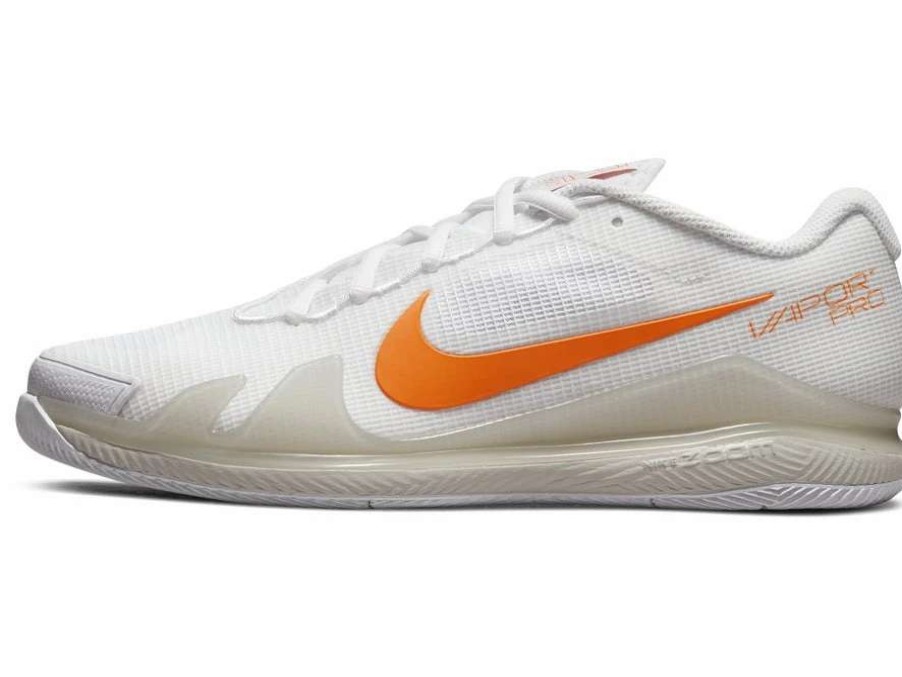 Footwear * | Masters Racket Nike Air Zoom Vapor Pro White/Sunset Women'S Tennis Shoes New Arrival