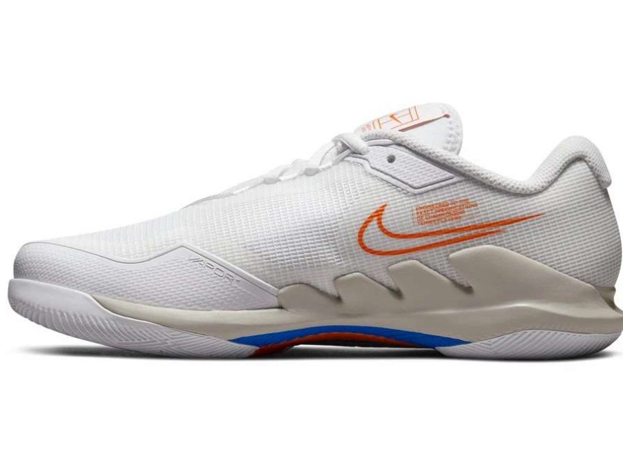 Footwear * | Masters Racket Nike Air Zoom Vapor Pro White/Sunset Women'S Tennis Shoes New Arrival