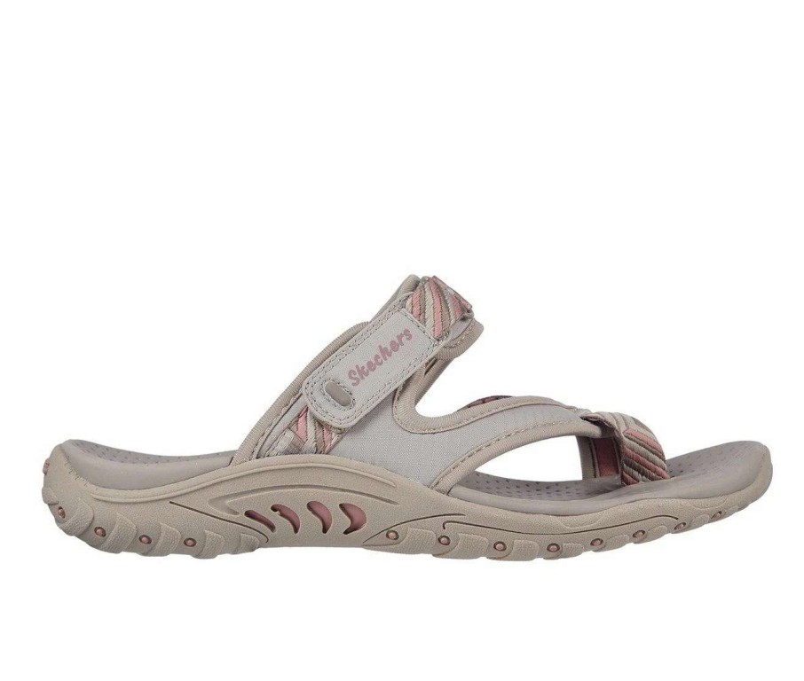 Outdoor And Hiking Sandals * | Women'S Skechers Reggae Vibrancy Vegan Outdoor Sandals