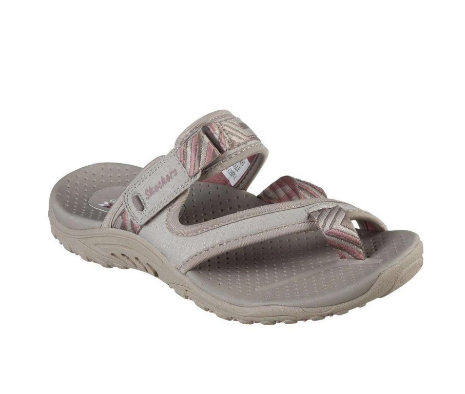 Outdoor And Hiking Sandals * | Women'S Skechers Reggae Vibrancy Vegan Outdoor Sandals