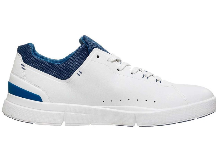 Footwear * | Masters Racket On The Roger Advantage White/Cobalt Men'S Tennis Shoes New Arrival