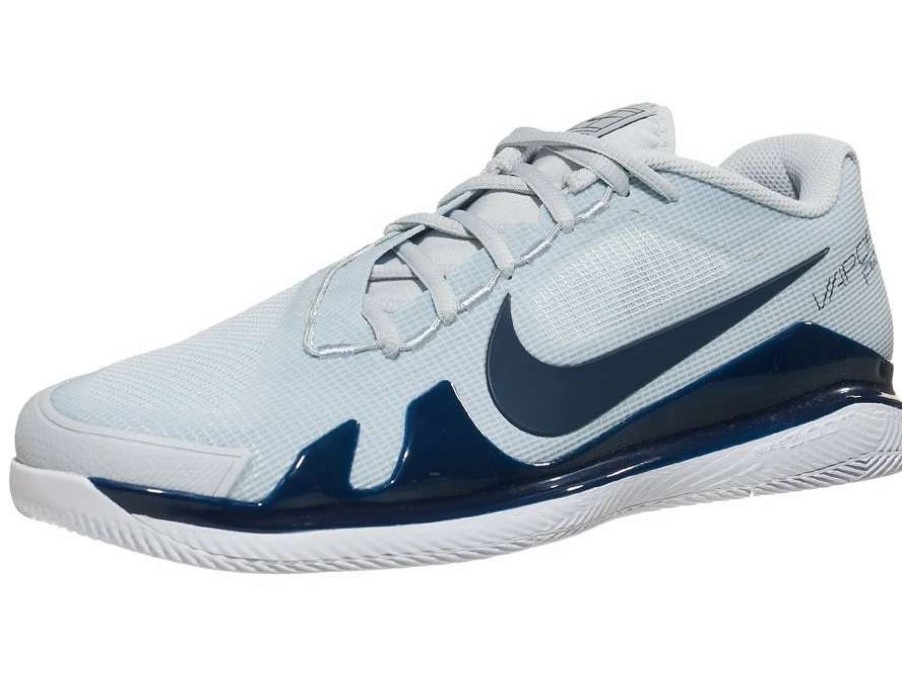 Footwear * | Masters Racket Nike Air Zoom Vapor Pro Platinum/Obsidian Men'S Tennis Shoes New Arrival