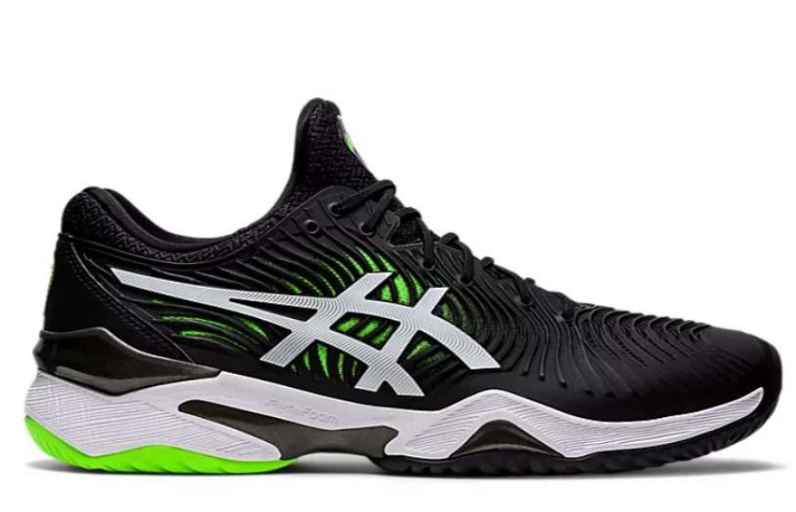 Footwear * | Masters Racket Asics Court Ff 2 Black/Green Gecko Men'S Tennis Shoes 1041A083-005 New Arrival