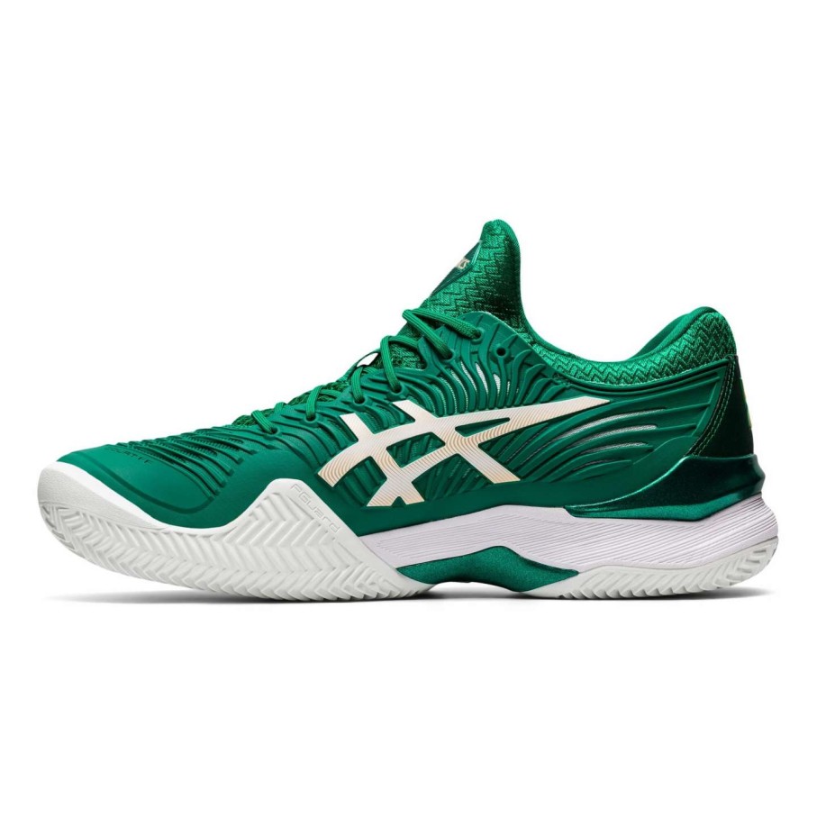 Footwear * | Masters Racket Asics Court Ff (Men) Tennis Shoes Green