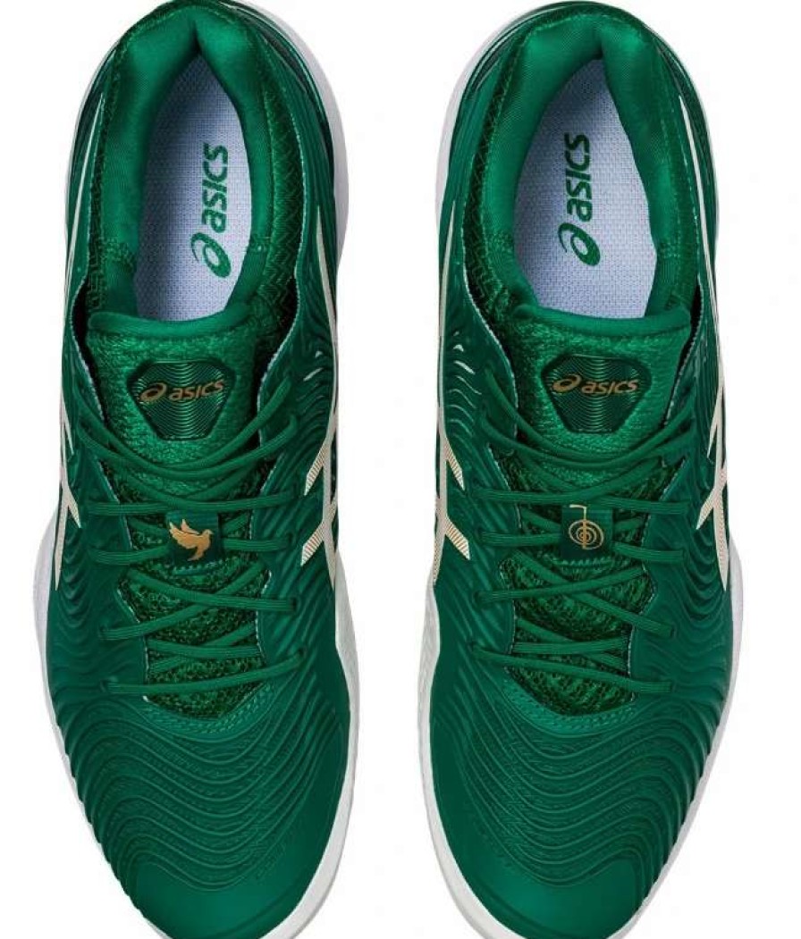 Footwear * | Masters Racket Asics Court Ff (Men) Tennis Shoes Green