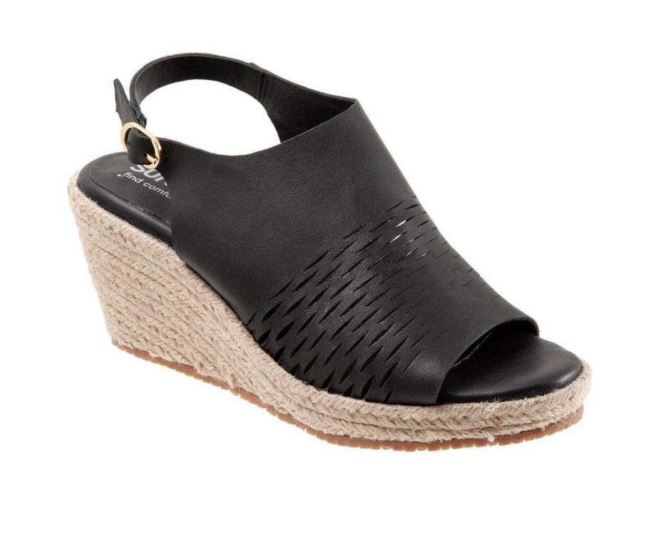 Wedge Sandals * | Women'S Softwalk Hixson Espadrille Wedge Sandals