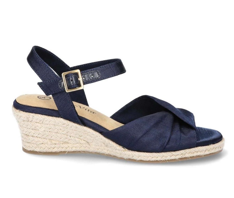 Wedge Sandals * | Women'S Bella Vita Isabeth Espadrille Wedge Sandals