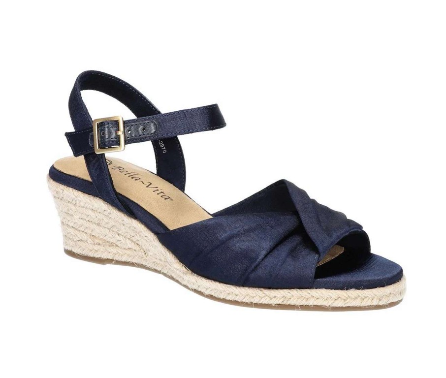 Wedge Sandals * | Women'S Bella Vita Isabeth Espadrille Wedge Sandals