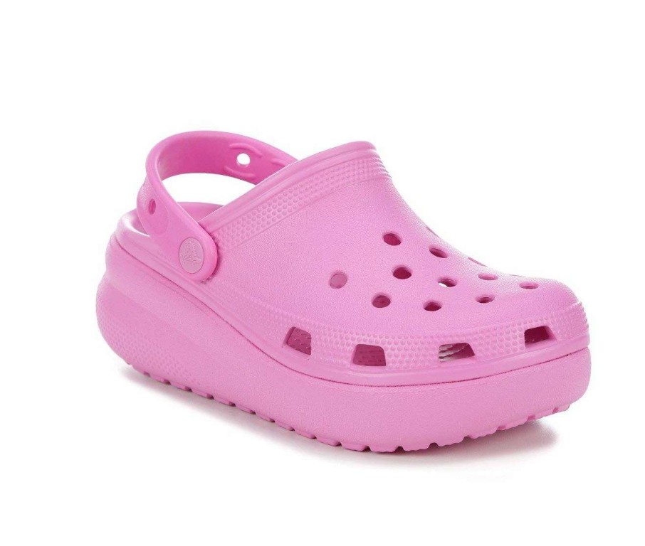 Outdoor And Hiking Sandals * | Girls' Crocs Little Kid & Big Kid Classic Cutie Platform Clogs