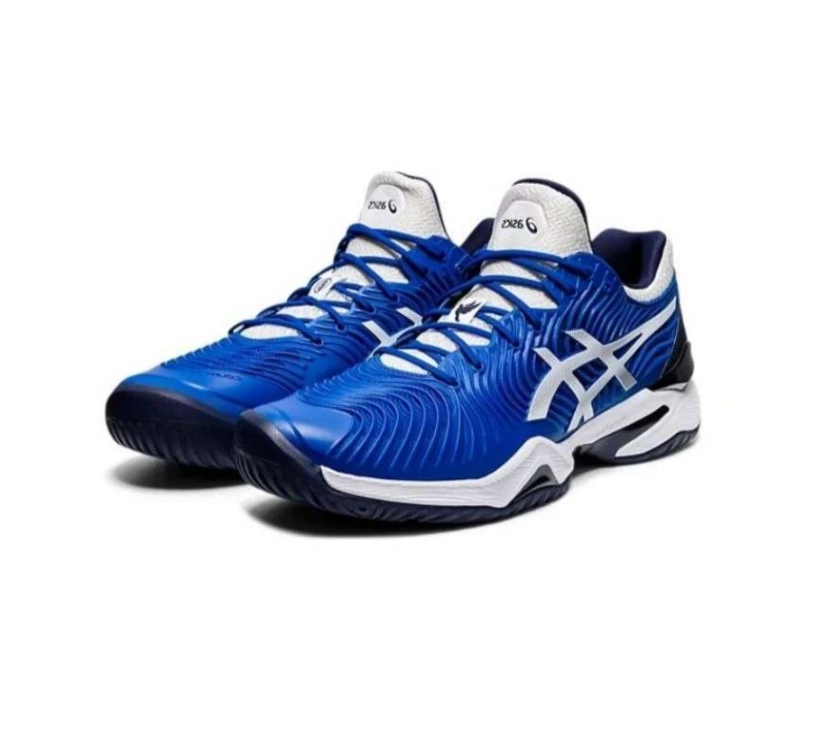 Footwear * | Masters Racket Asics Court Ff 2 Blue Men'S Tennis Shoe