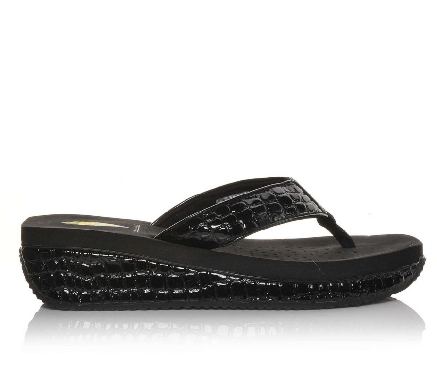 Wedge Sandals * | Women'S Volatile Mini Croco Wedge Sandals