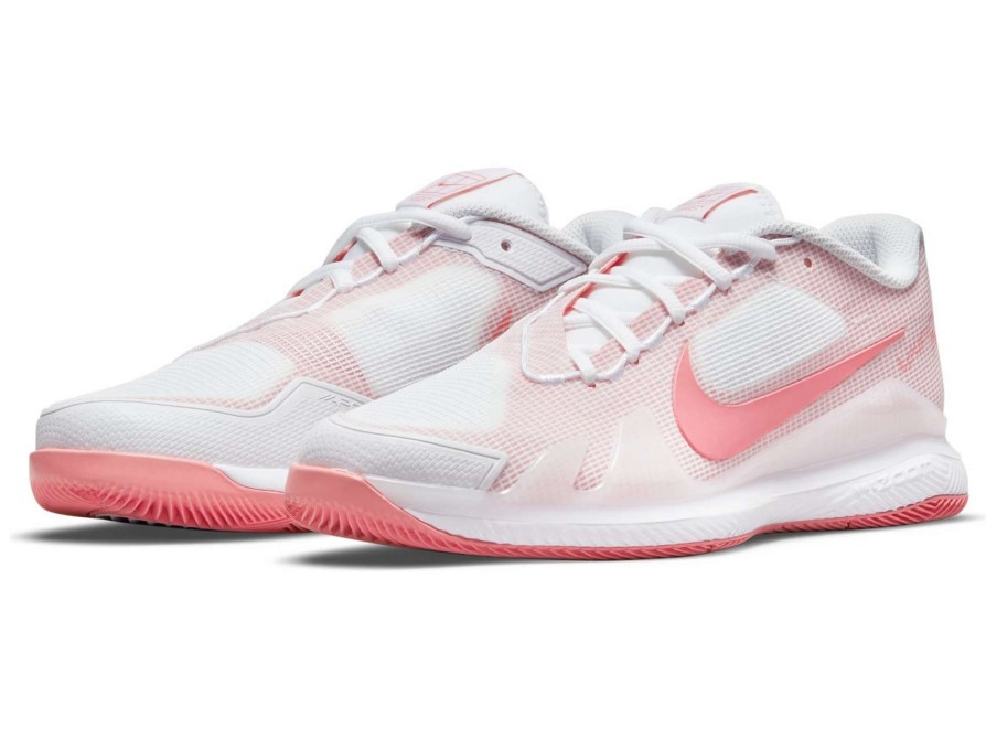 Footwear * | Masters Racket Nike Air Zoom Vapor Pro White/Pink Salt Women'S Shoe 2021 New Arrival