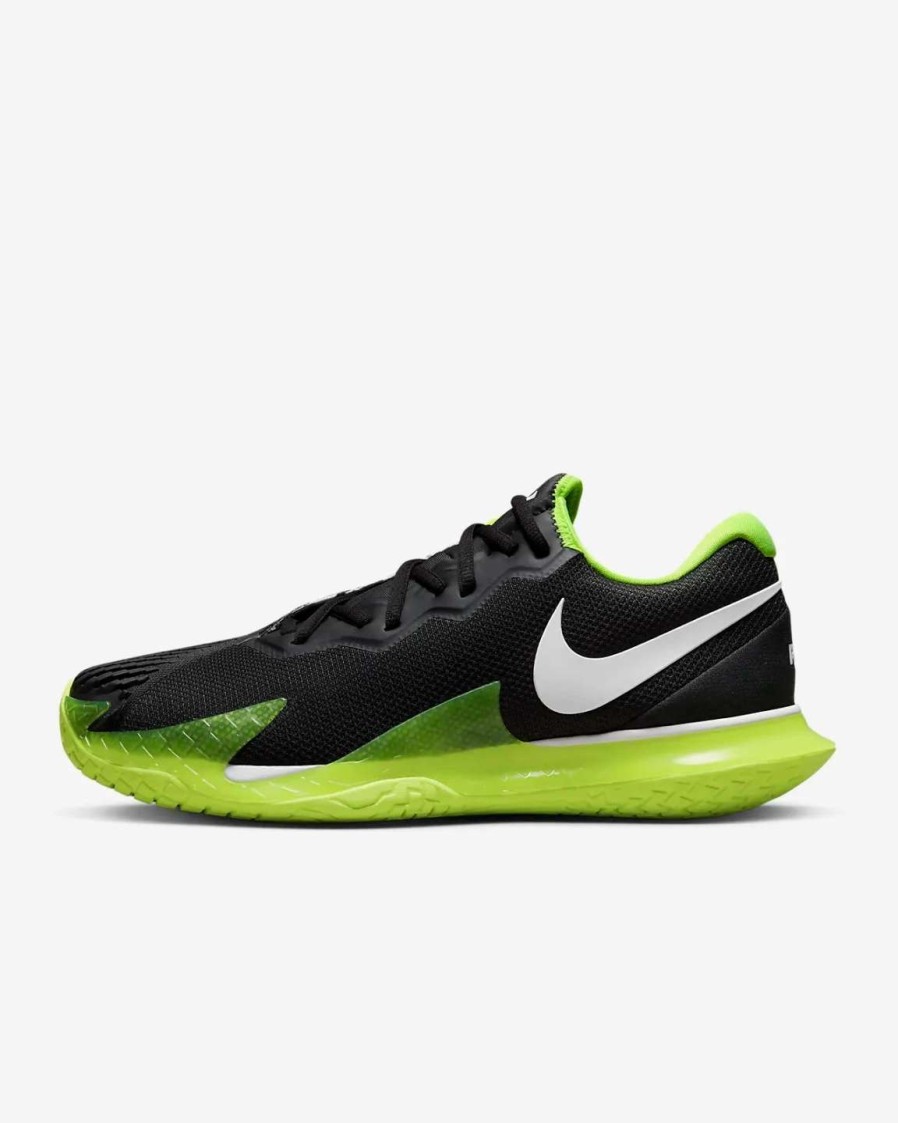 Footwear * | Masters Racket Nike Air Zoom Vapor Cage 4 Rafa Dkgrey/Wht/Volt Men'S Tennis Shoes 2022 New Arrival