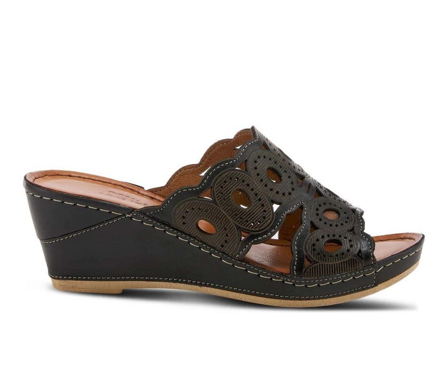 Wedge Sandals * | Women'S Spring Step Labarnas Wedge Sandals