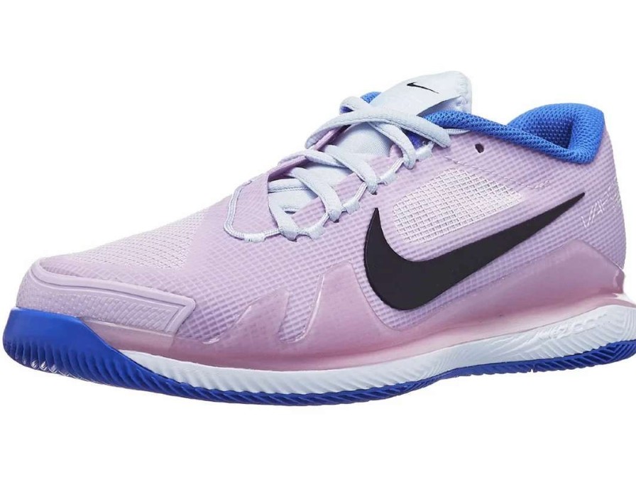 Footwear * | Masters Racket Nike Air Zoom Vapor Pro Ac Grey/Doll/Blue Women'S Tennis Shoes 2022 New Arrival