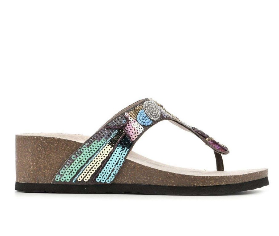 Wedge Sandals * | Women'S White Mountain Cordoba Wedge Sandals