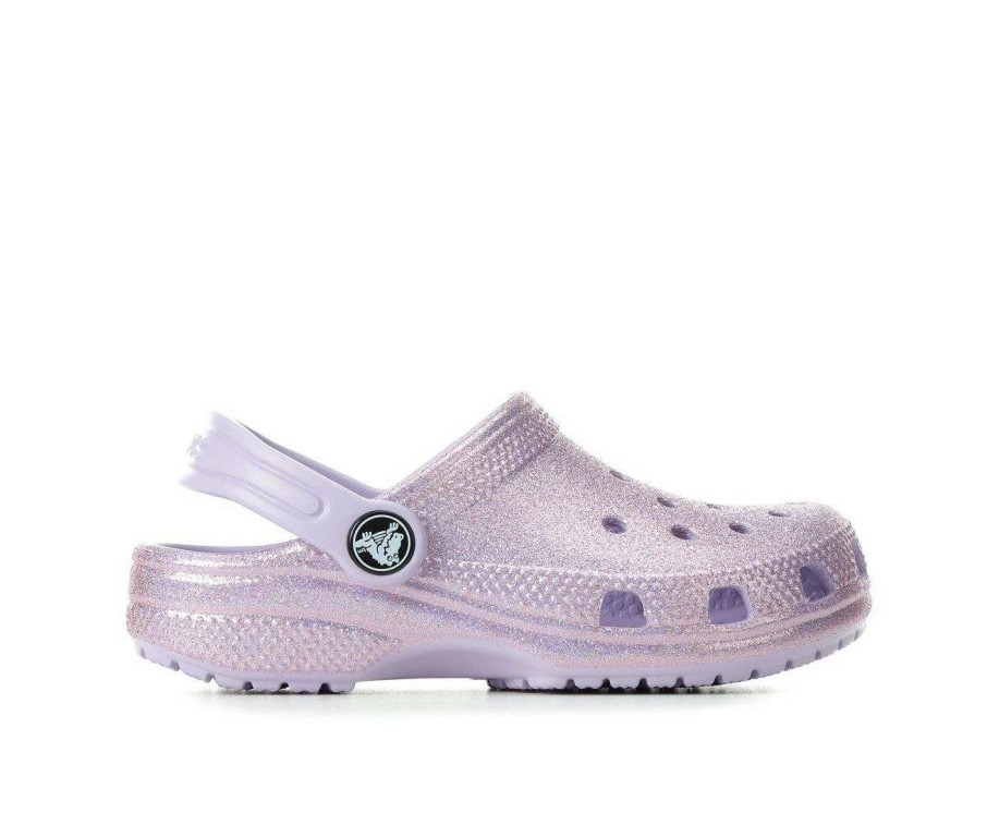 Outdoor And Hiking Sandals * | Girls' Crocs Toddler Classic Glitter 2 Clogs