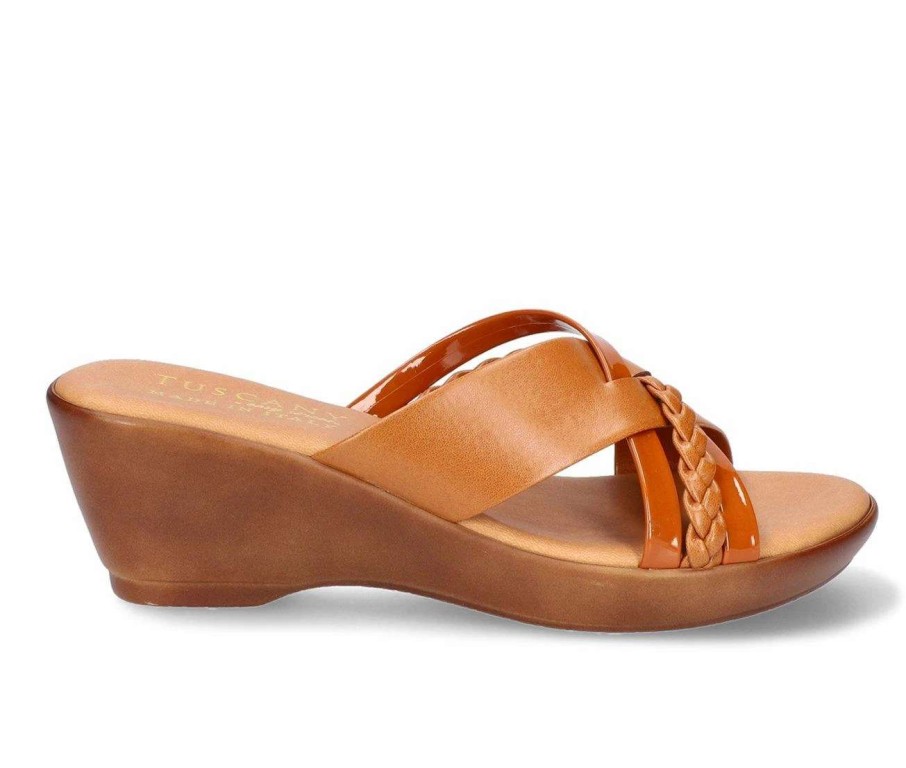 Wedge Sandals * | Women'S Tuscany By Easy Street Marzia Wedge Sandals