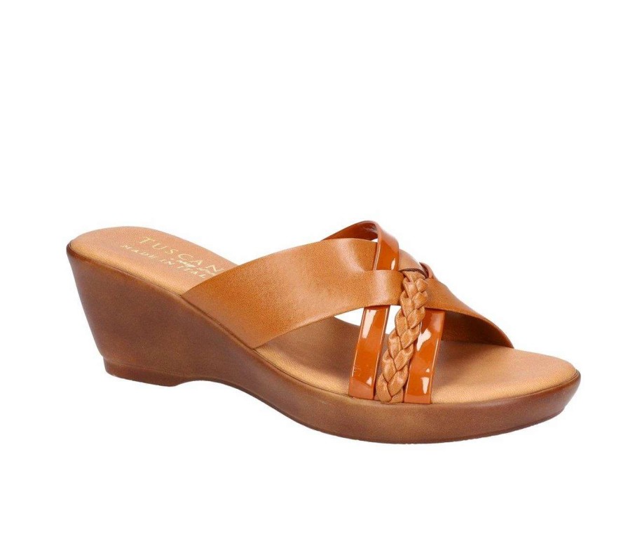 Wedge Sandals * | Women'S Tuscany By Easy Street Marzia Wedge Sandals