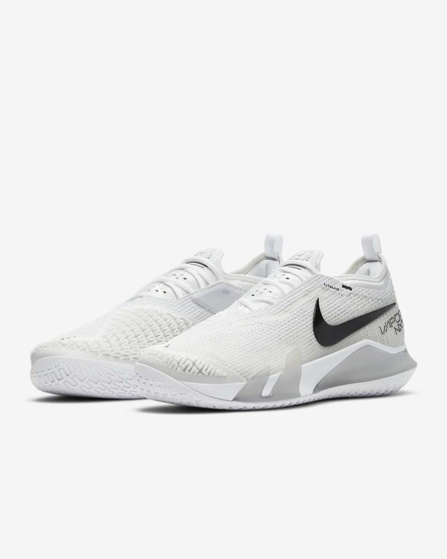 Footwear * | Masters Racket Nikecourt React Vapor Nxt White Tennis Shoes (Men'S) New Arrival