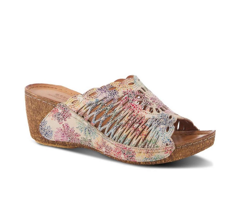 Wedge Sandals * | Women'S Spring Step Justine Wedge Sandals