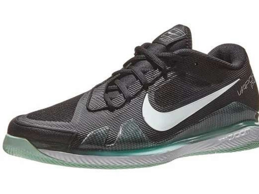 Footwear * | Masters Racket Nike Air Zoom Vapor Pro Bk/Mint/White Men'S Tennis Shoes New Arrival